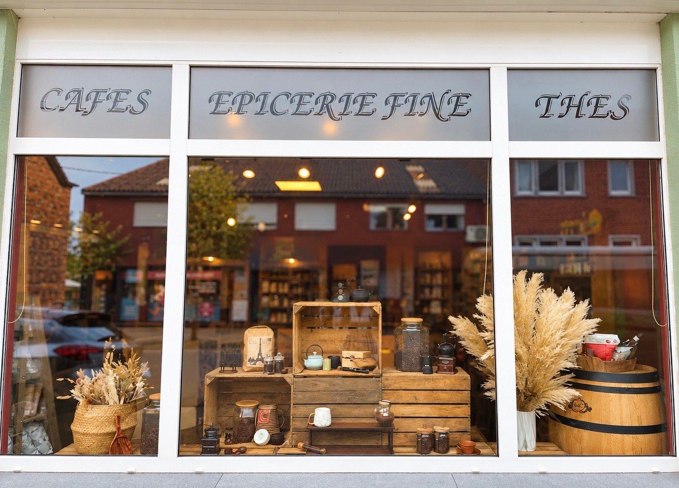 La vitrine de la boutique de Verlaine
